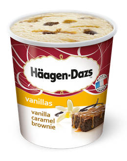 Vanilla Caramel Brownie